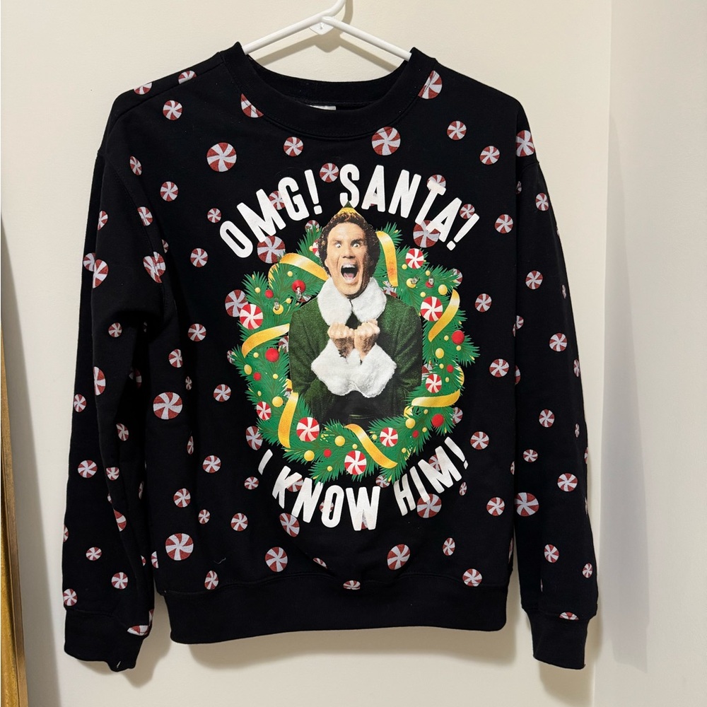 Buddy the elf light up sweatshirt